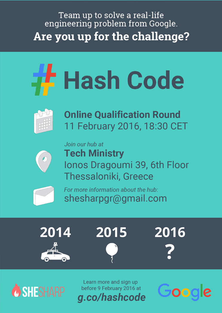 Hash Code Poster